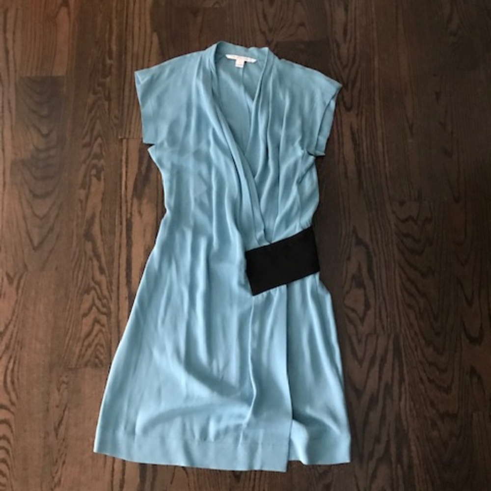 DVF 100% Silk Dress, Size 4